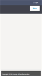 Mobile Screenshot of cms.sbcounty.gov